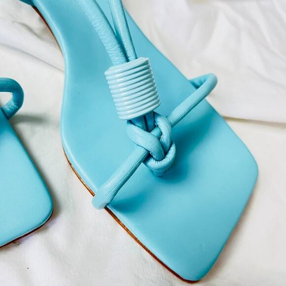 Vicenza Anthropology Light Blue Sandal - Picture 5 of 9